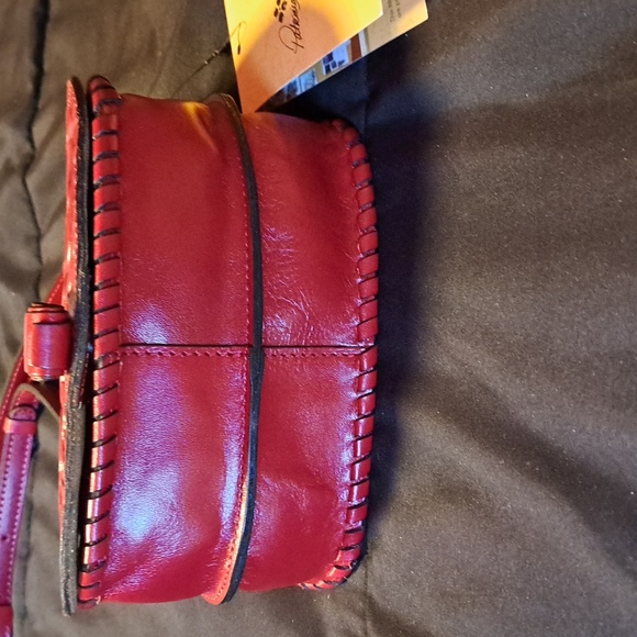 NWT Patricia Nash Finch Crossbody Bag in Lava - Picture 4 of 13